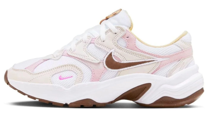 Women's Nike AL8 – White / Pink / Brown